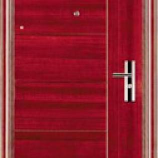 Bloc-porte acier épaisseur 70mm avec cadre acier et seuil incorporé. Modèle ADROUT JC Doors